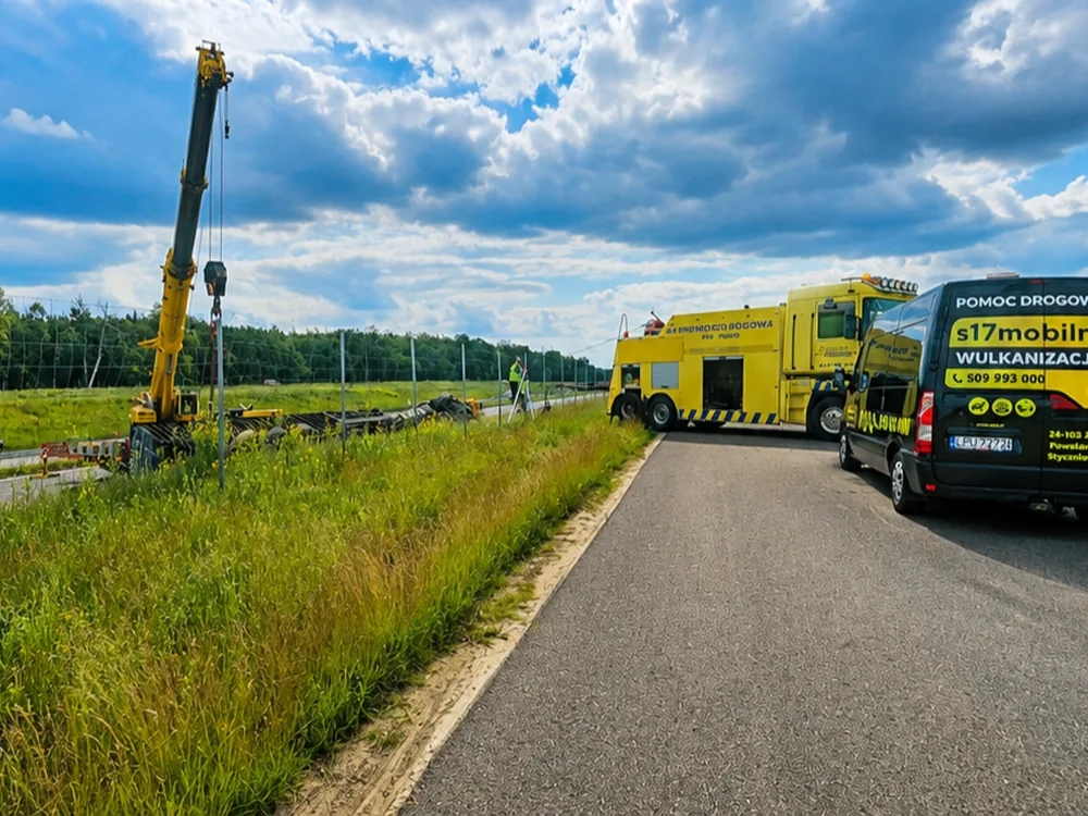 S17mobilny.pl podczas obsługi ciężkiego zdarzenia drogowego